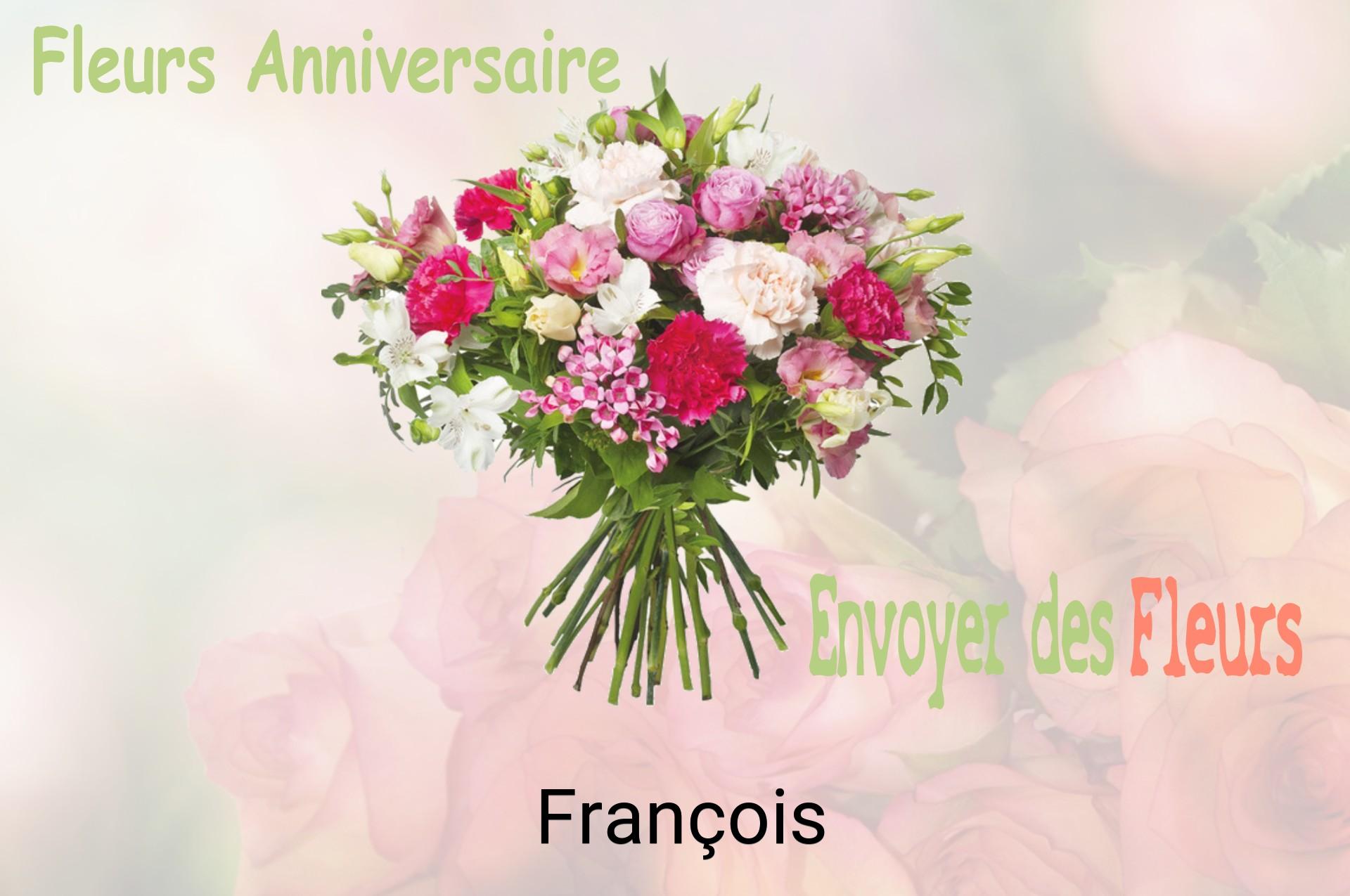 Bouquet de fleurs d’anniversaire livré à François